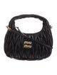 Miu Miu Calfskin Matelassé Wander w/ Strap Small