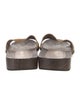 Miu Miu Suede Studded Accents Slides