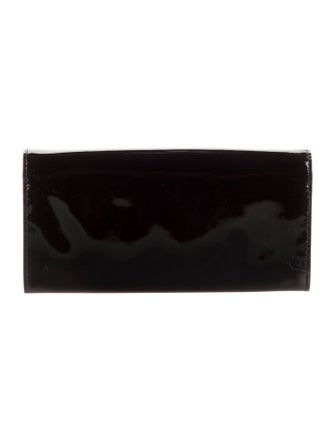 Miu Miu Patent Leather Continental Wallet