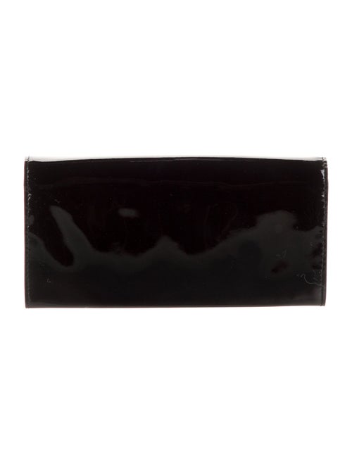 Miu Miu Patent Leather Continental Wallet