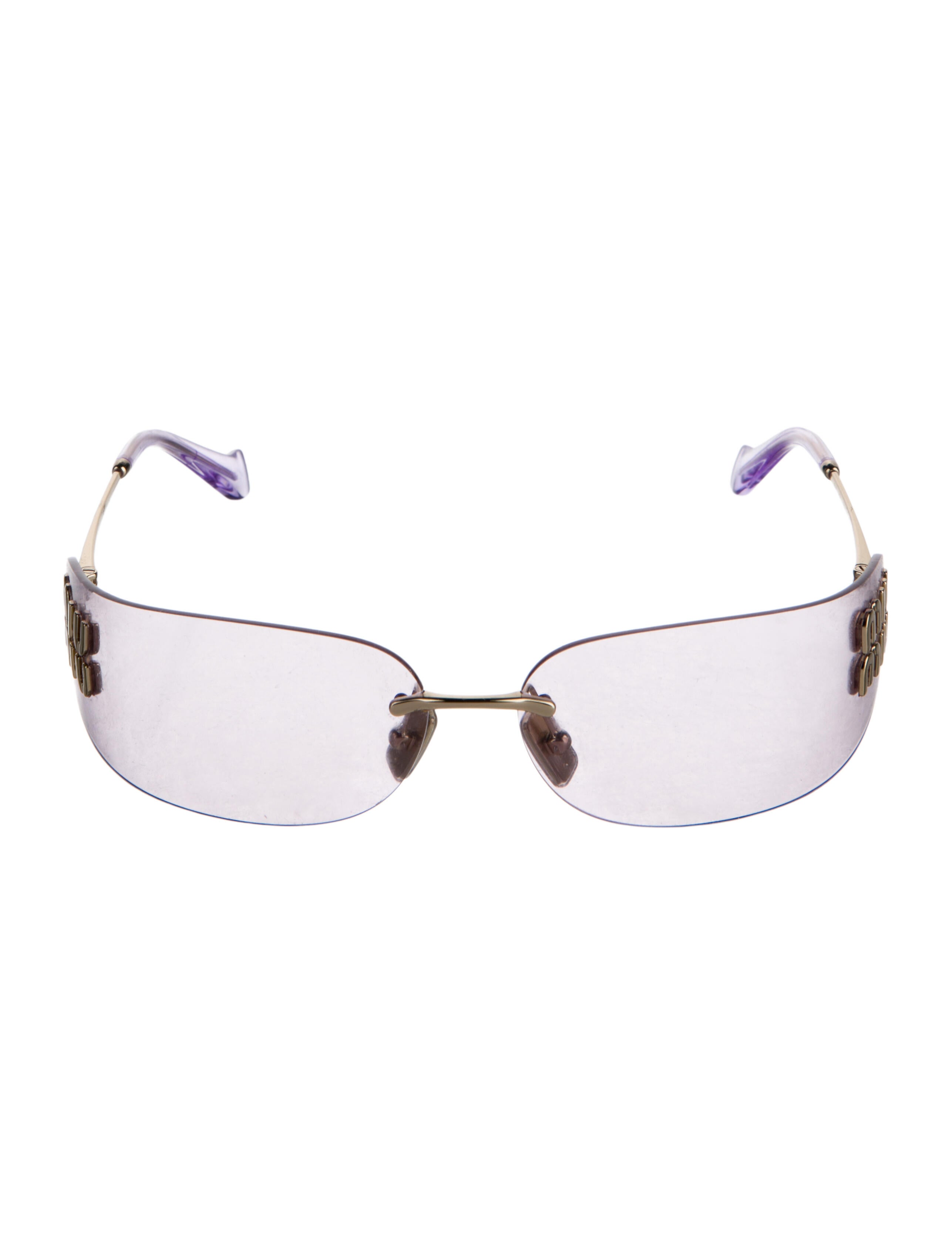 Miu Miu Square Tinted Sunglasses