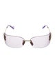 Miu Miu Square Tinted Sunglasses