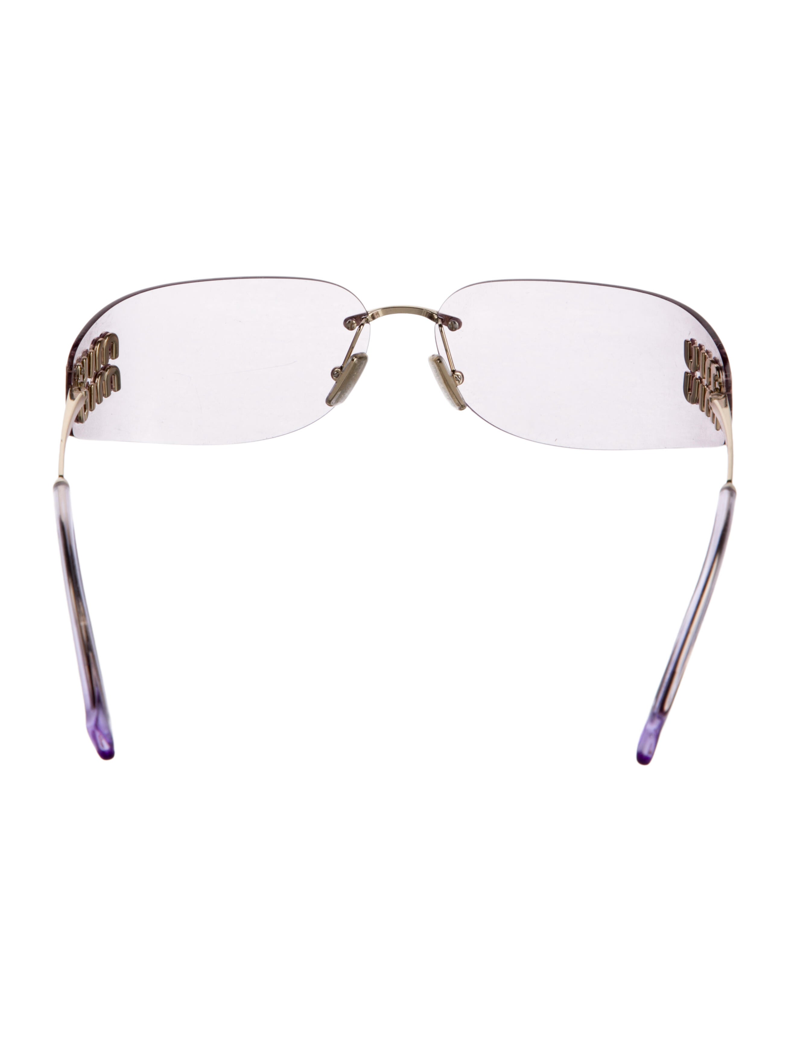 Miu Miu Square Tinted Sunglasses