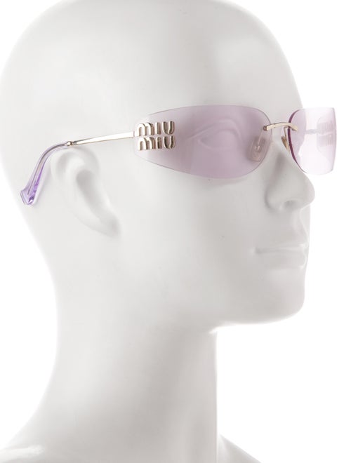 Miu Miu Square Tinted Sunglasses