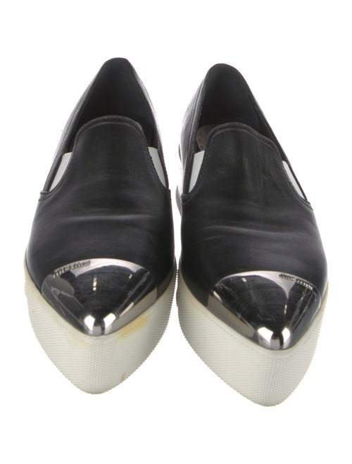 Miu Miu Leather Loafers
