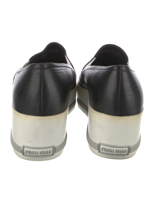Miu Miu Leather Loafers