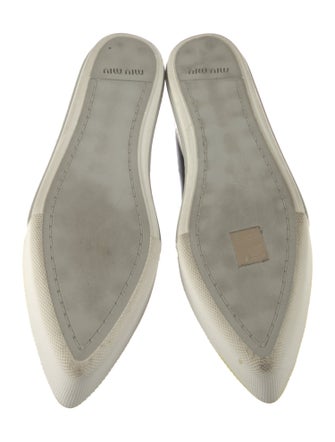 Miu Miu Leather Loafers