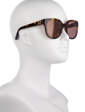Miu Miu Wayfarer Tinted Sunglasses