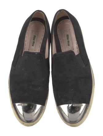 Miu Miu Suede Sneakers