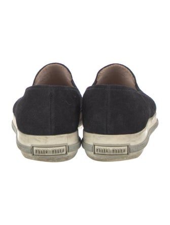 Miu Miu Suede Sneakers