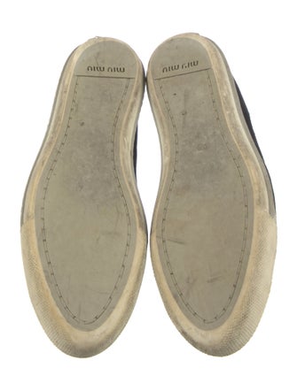 Miu Miu Suede Sneakers