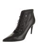 Miu Miu Leather Lace-Up Boots