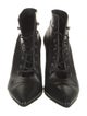 Miu Miu Leather Lace-Up Boots