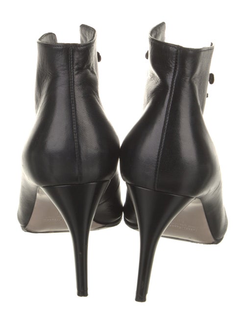 Miu Miu Leather Lace-Up Boots