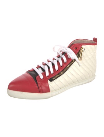 Miu Miu Leather Sneakers
