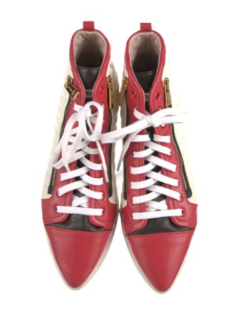 Miu Miu Leather Sneakers