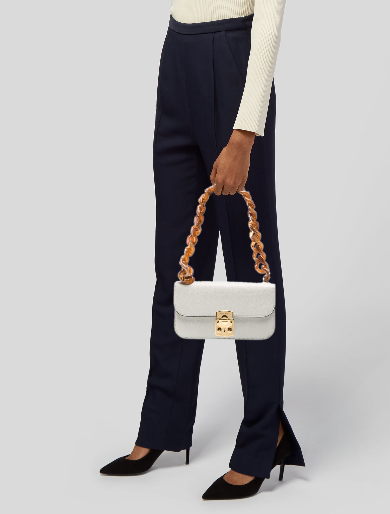 Miu Miu Goat Leather Shoulder Bag