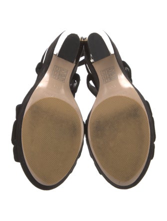 Miu Miu Suede Slingback Sandals