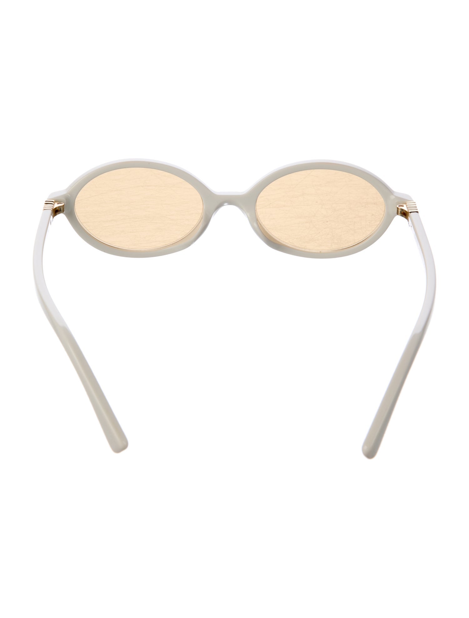 Miu Miu Round Tinted Sunglasses