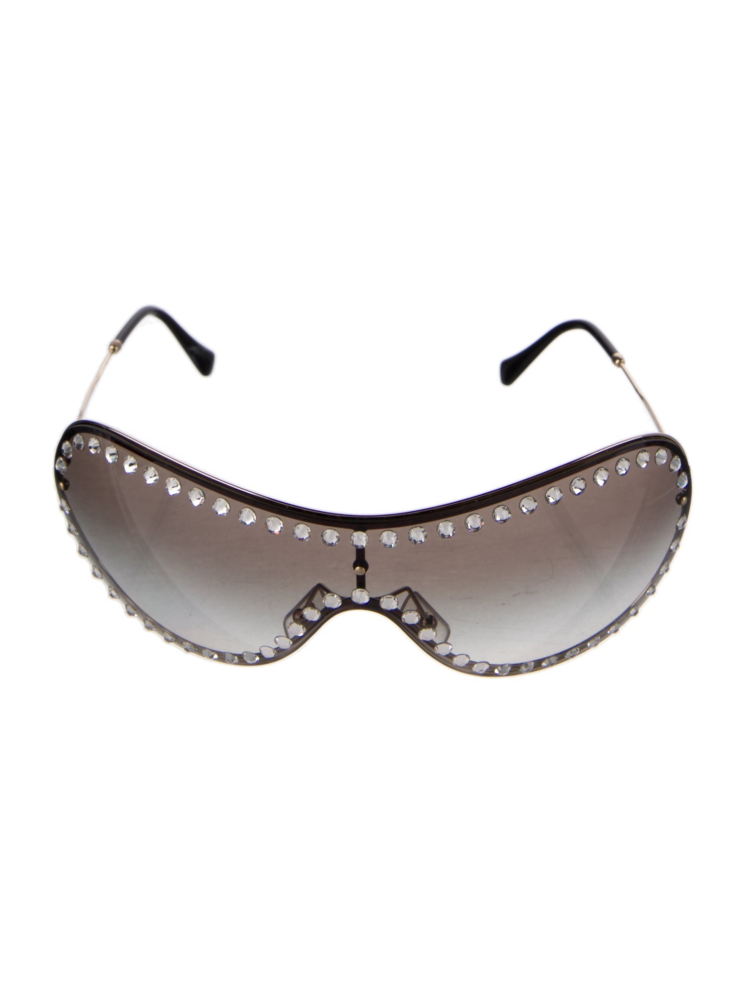 Miu Miu Shield Gradient Sunglasses