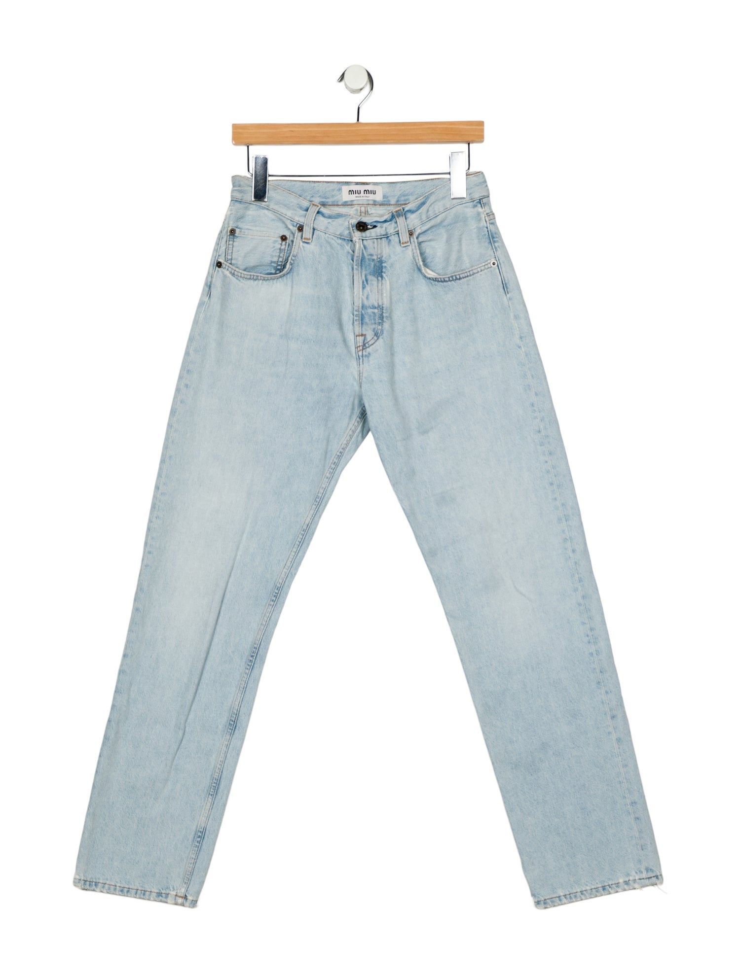 Miu Miu 2024 Straight Leg Jeans