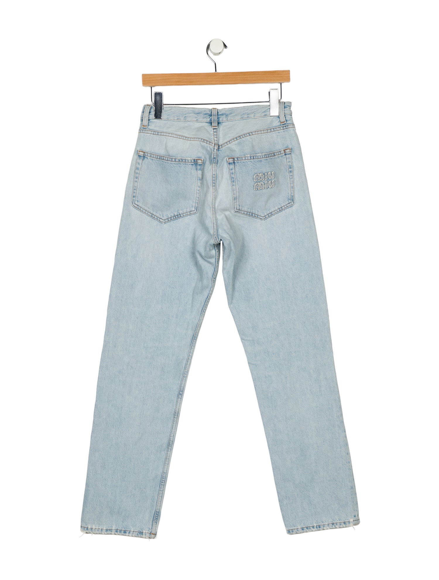 Miu Miu 2024 Straight Leg Jeans