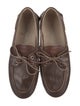 Miu Miu Leather Moccasins