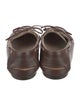 Miu Miu Leather Moccasins
