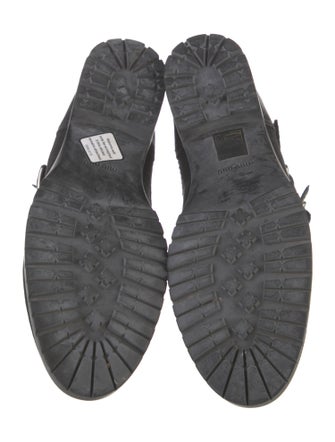 Miu Miu Leather Moto Boots