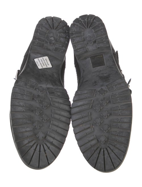 Miu Miu Leather Moto Boots