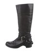 Miu Miu Leather Riding Boots
