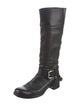 Miu Miu Leather Riding Boots