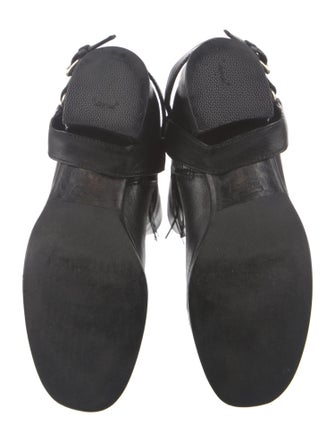 Miu Miu Leather Riding Boots