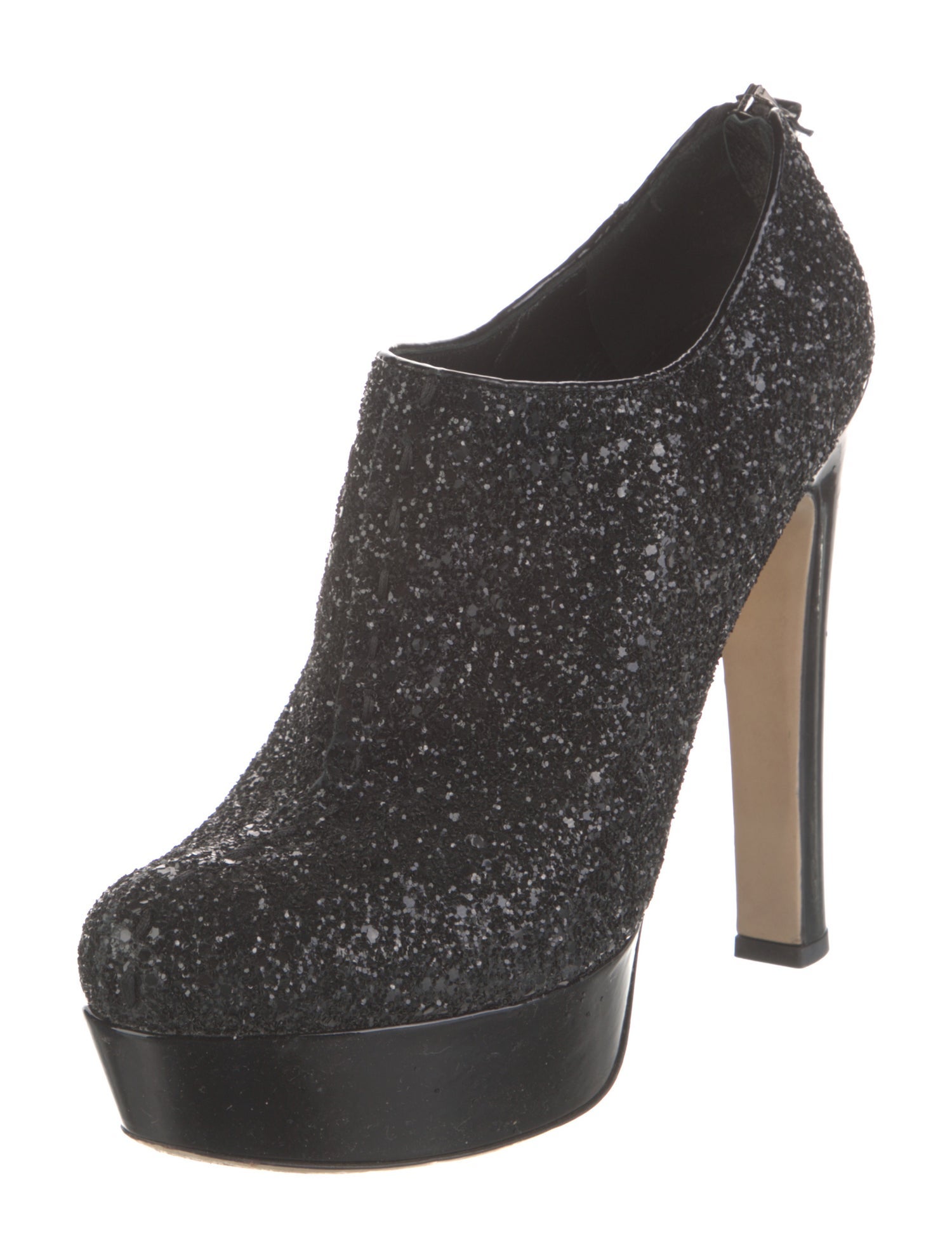 Miu Miu Glitter Glitter Accents Pumps