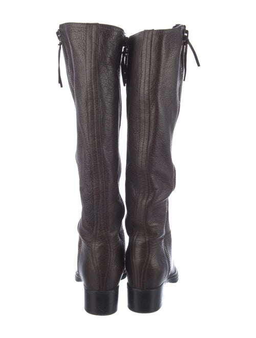 Miu Miu Leather Riding Boots