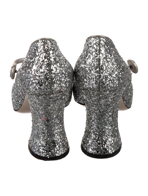 Miu Miu Glitter Pumps