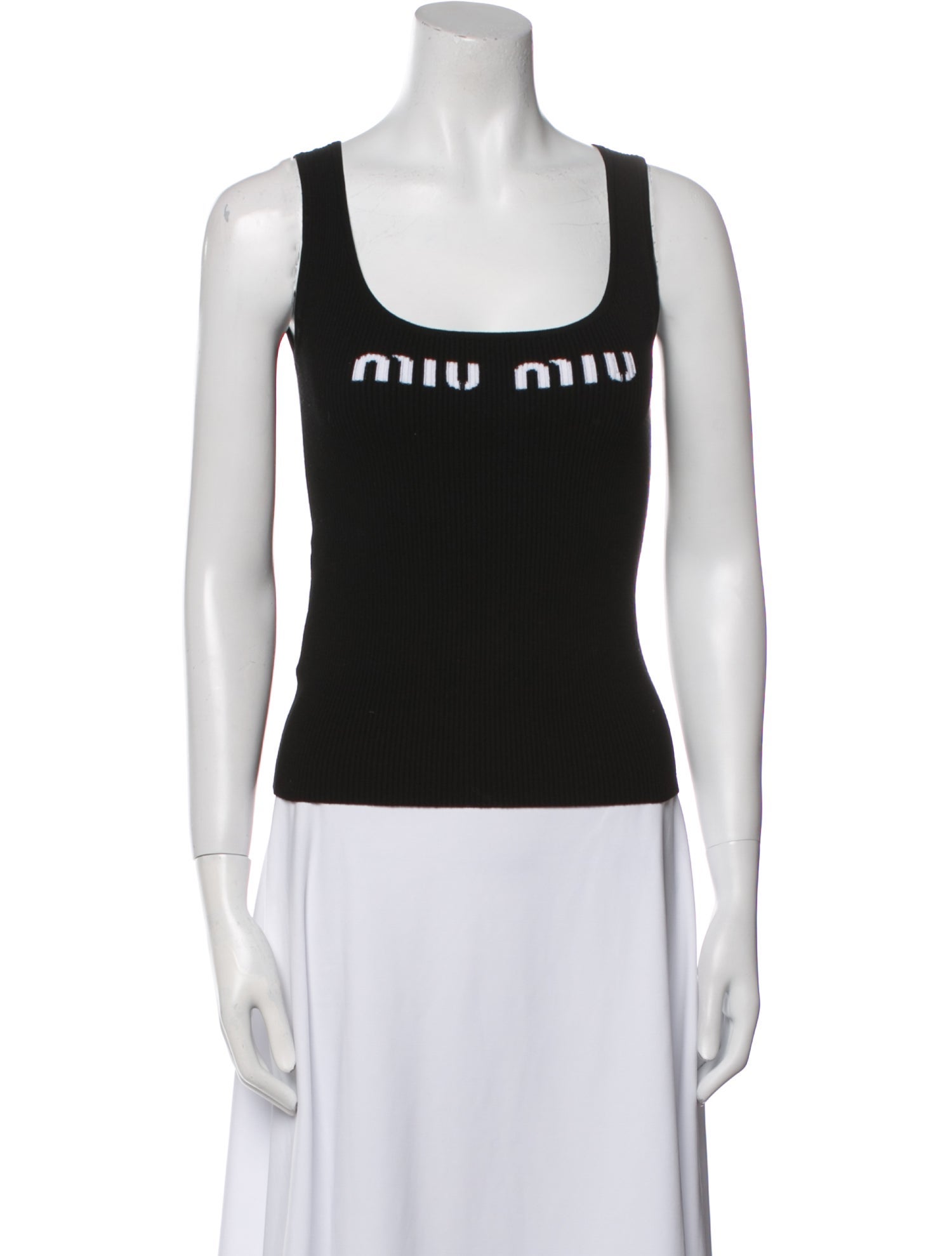 Miu Miu 2023 Graphic Print Top