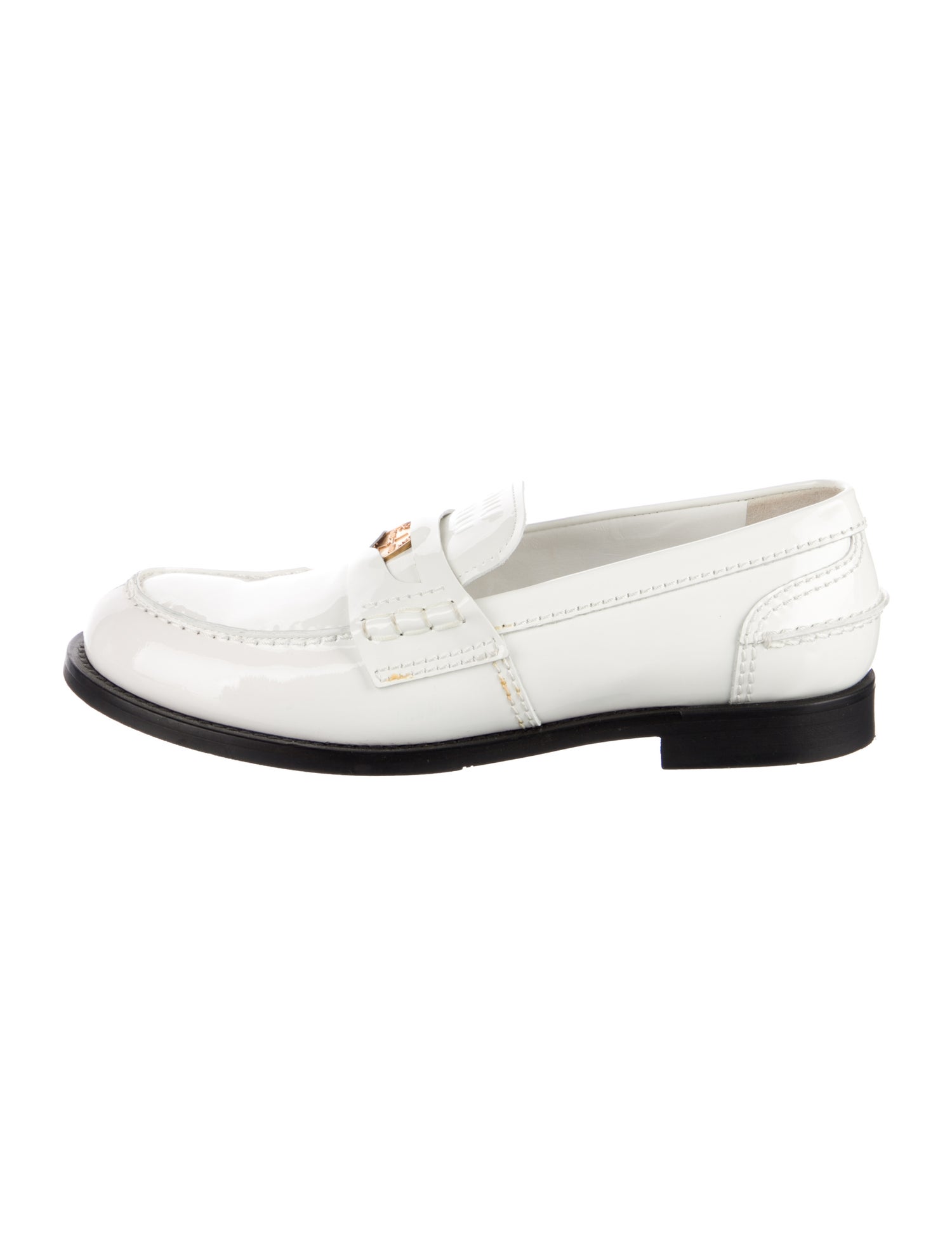 Miu Miu Patent Leather Loafers