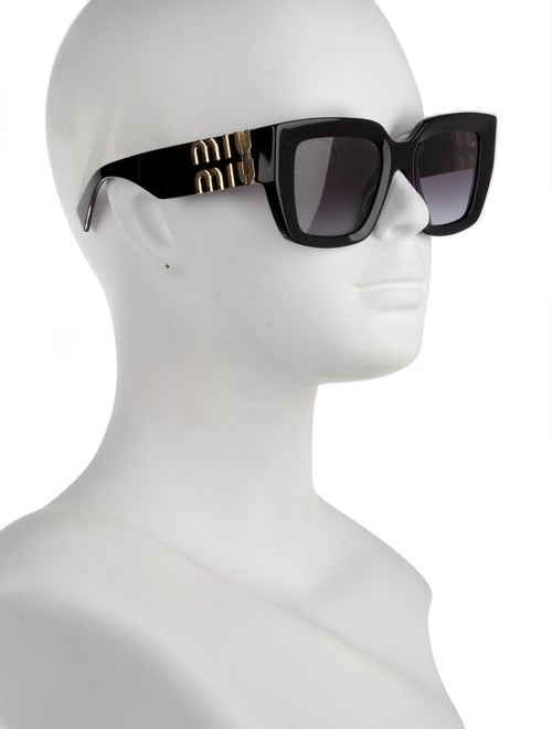 Miu Miu Square Gradient Sunglasses