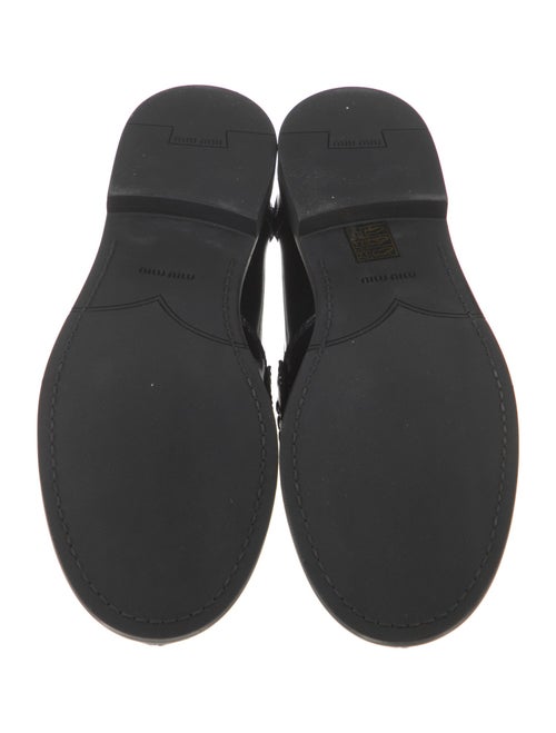 Miu Miu Leather Loafers