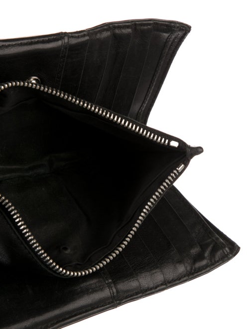 Miu Miu Patent Leather Printed Continental Wallet