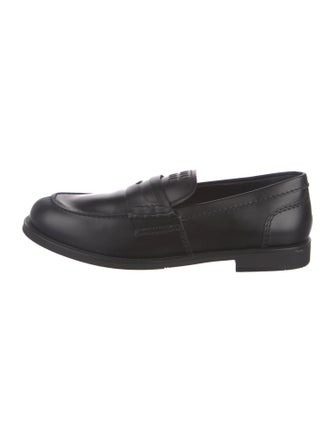 Miu Miu Leather Loafers