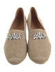Miu Miu Suede Crystal Embellishments Espadrilles