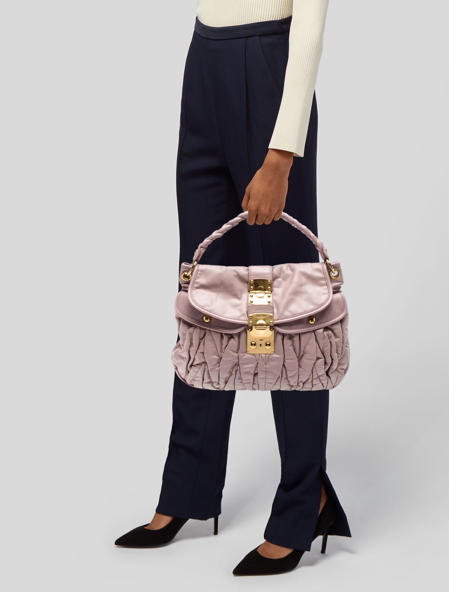 Miu Miu Quilted Shoulder Bag