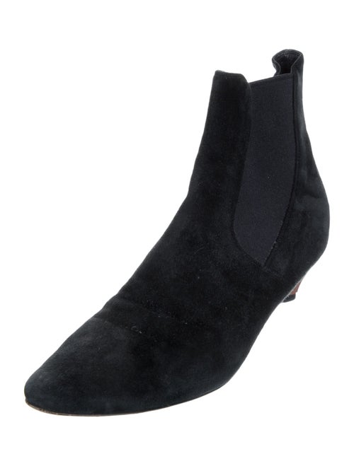 Miu Miu Suede Chelsea Boots