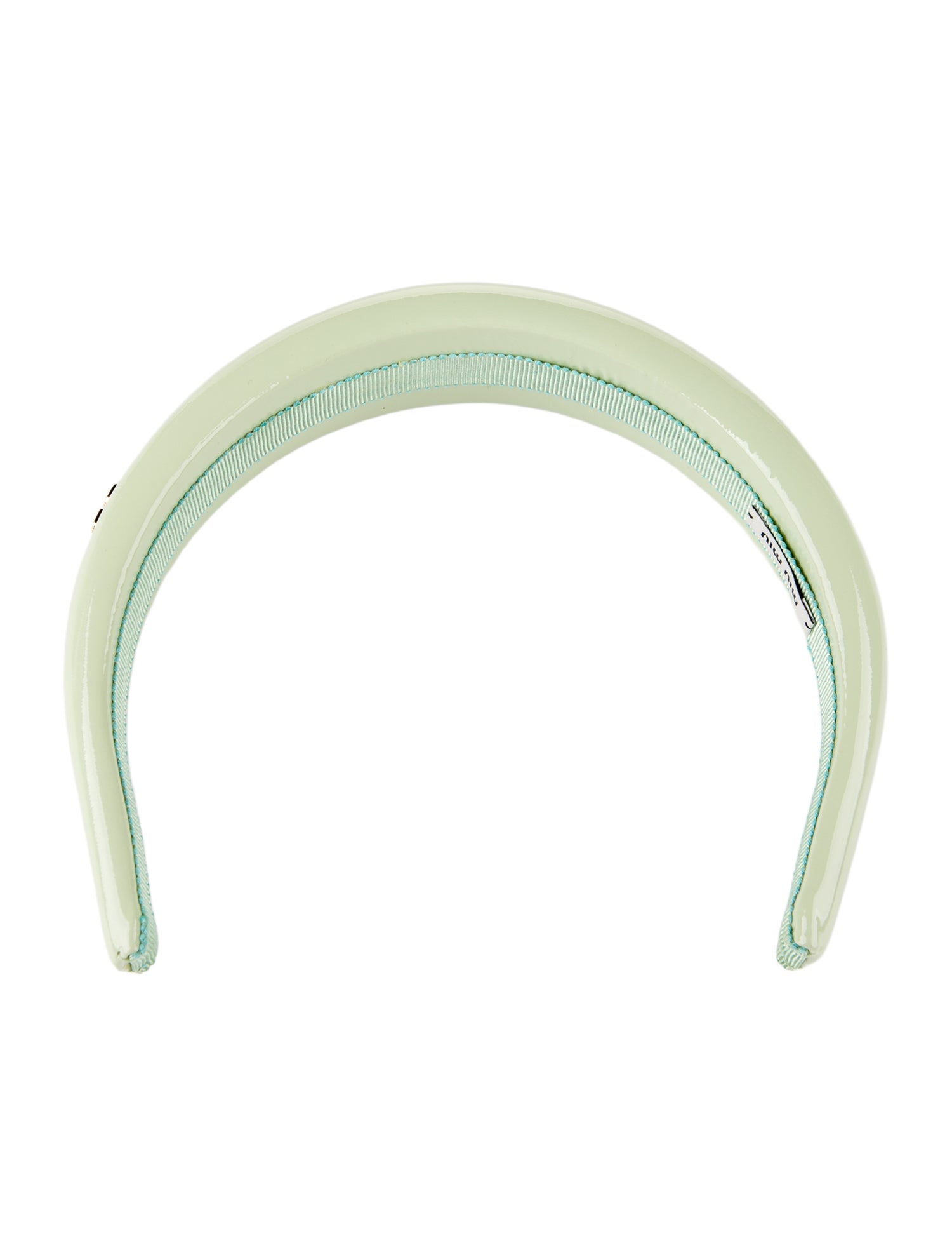 Miu Miu logo headband