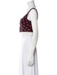 Miu Miu 2011 Polka Dot Print Crop Top