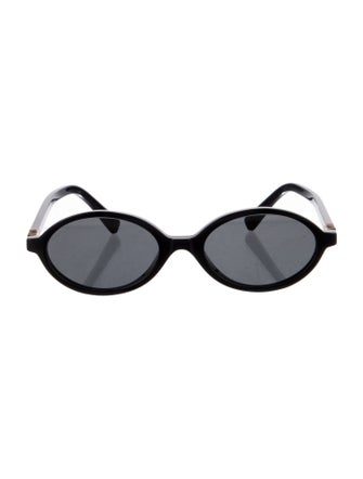 Miu Miu Round Tinted Sunglasses