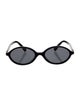 Miu Miu Round Tinted Sunglasses