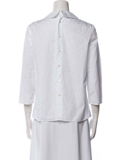 Miu Miu 2012 Three-Quarter Sleeve Button-Up Top